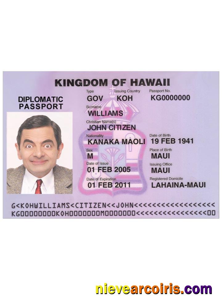 HAWAII visa